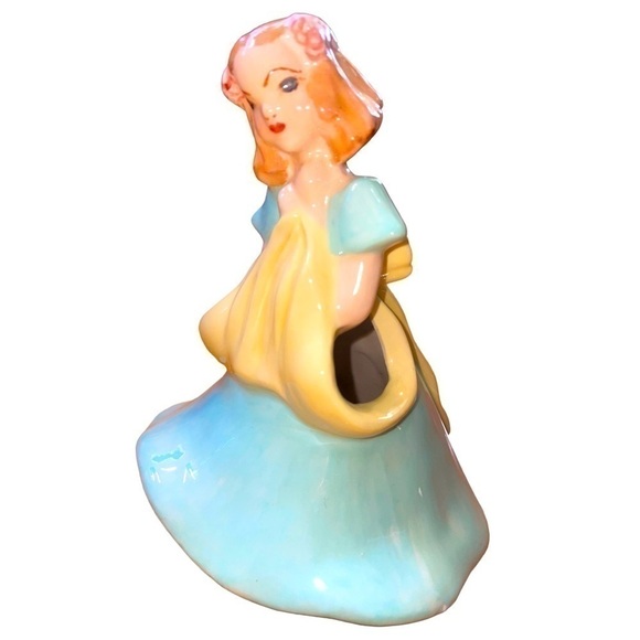 𝅺charming vintage porcelain vase, excellent condition, no chips - Picture 2 of 7